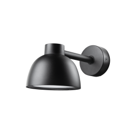 Herning mini vegglampe IP65 8/17W 3000/4000K Dimbar Sort