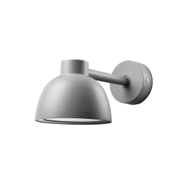 Herning mini vegglampe IP65 8/17W 3000/4000K Dimbar Grå